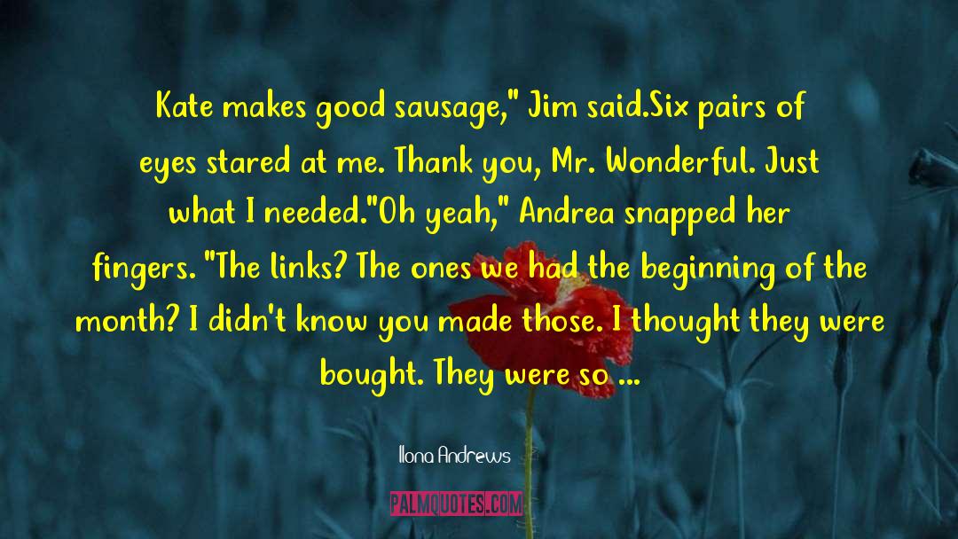 Venison quotes by Ilona Andrews