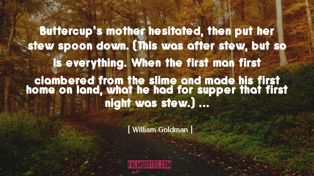 Venison Stew quotes by William Goldman