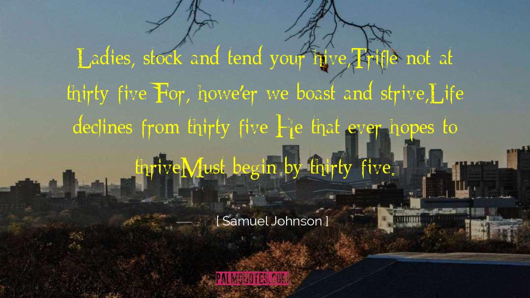 Ventas Stock quotes by Samuel Johnson