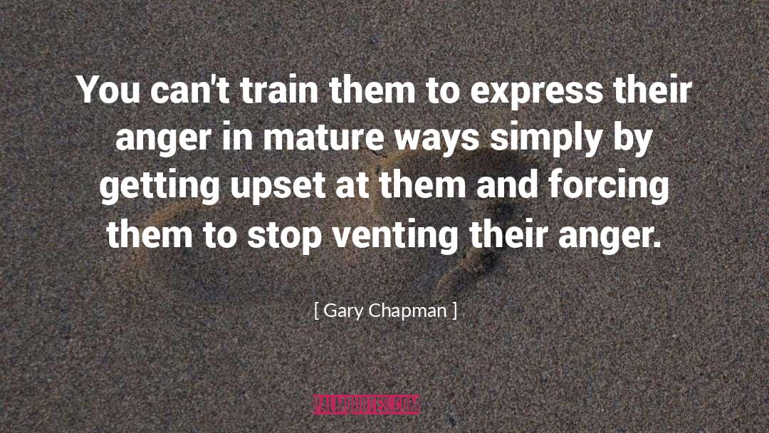 Venting quotes by Gary Chapman