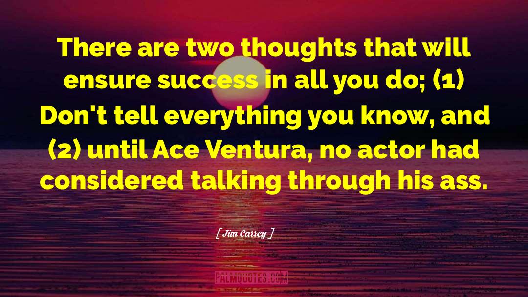 Ventura quotes by Jim Carrey
