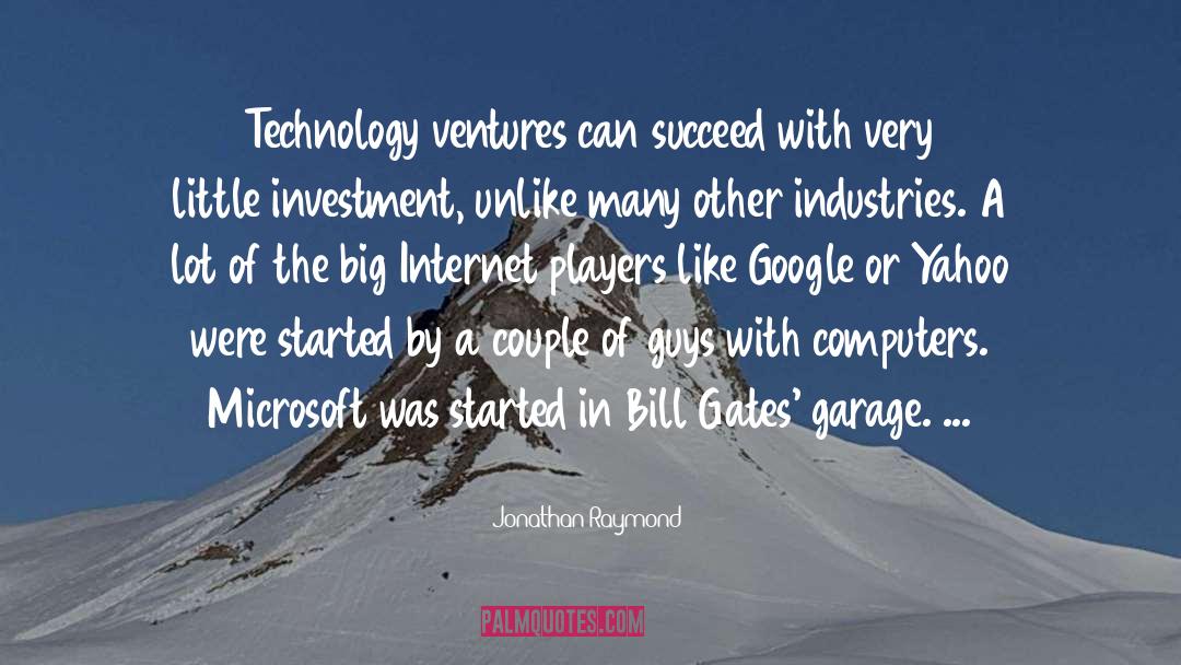 Ventures quotes by Jonathan Raymond