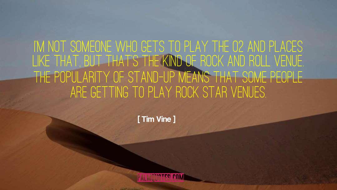 Venue quotes by Tim Vine