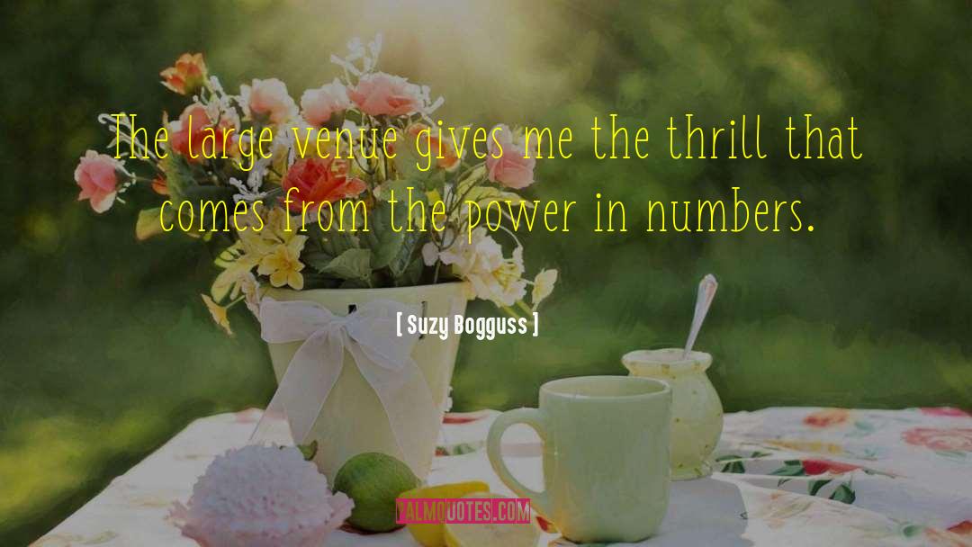 Venue quotes by Suzy Bogguss
