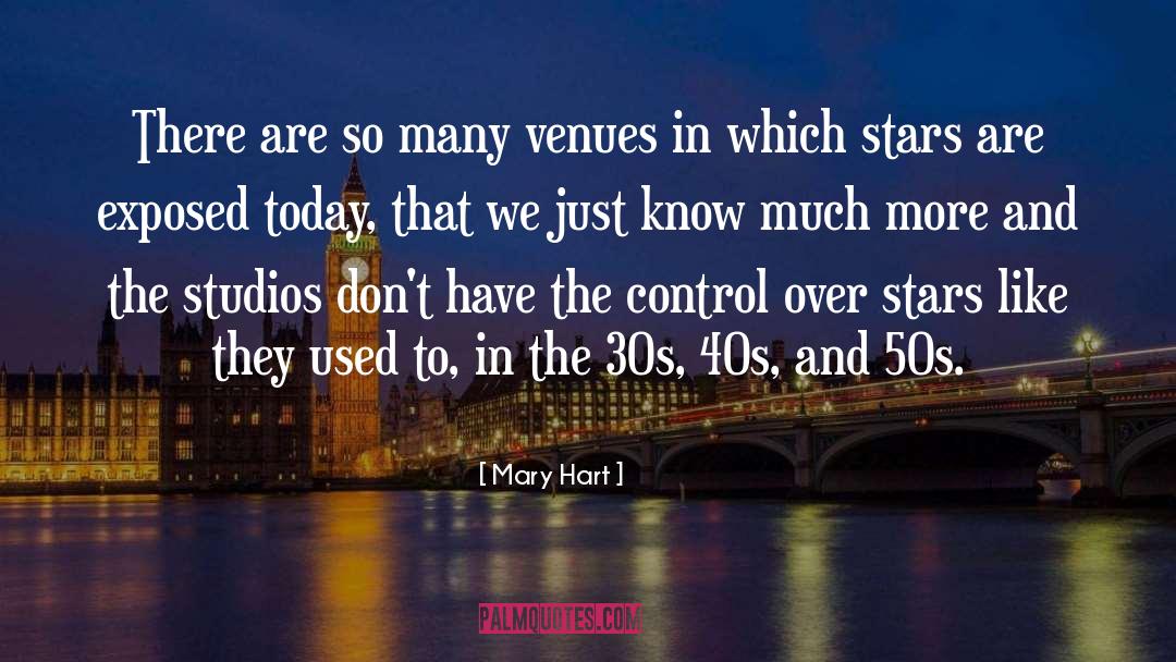 Venues quotes by Mary Hart