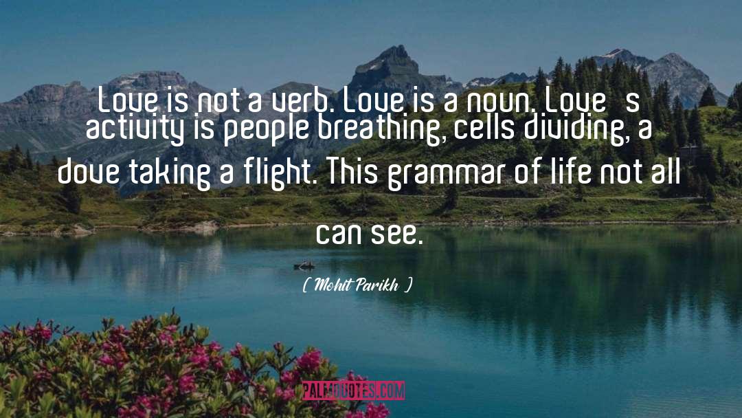 Verb quotes by Mohit Parikh