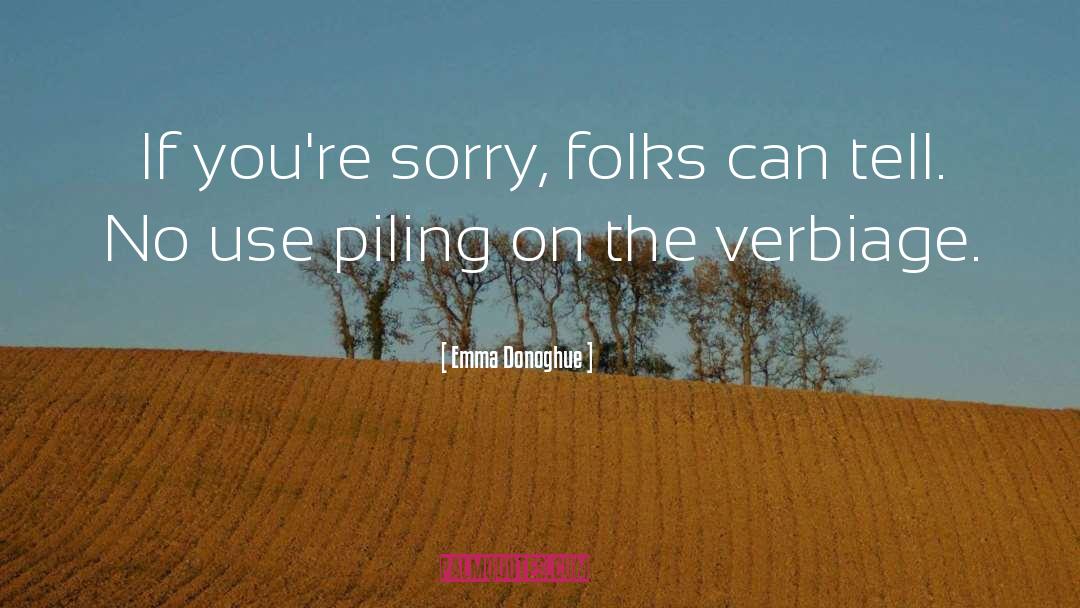 Verbiage quotes by Emma Donoghue