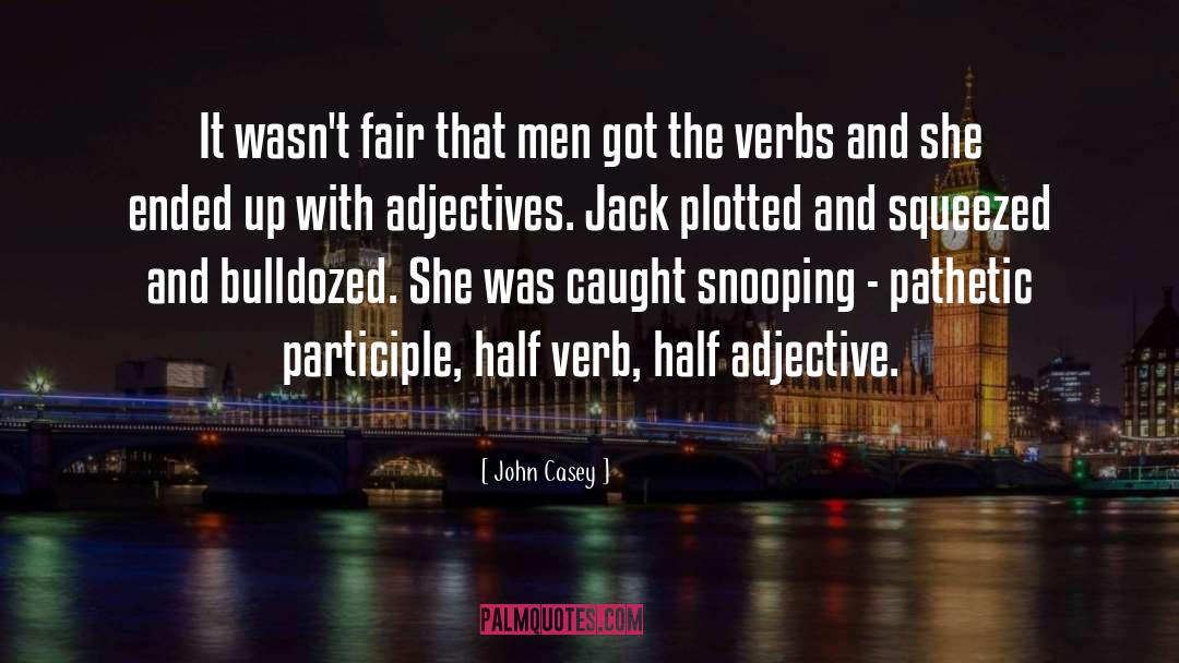 Verbs After quotes by John Casey