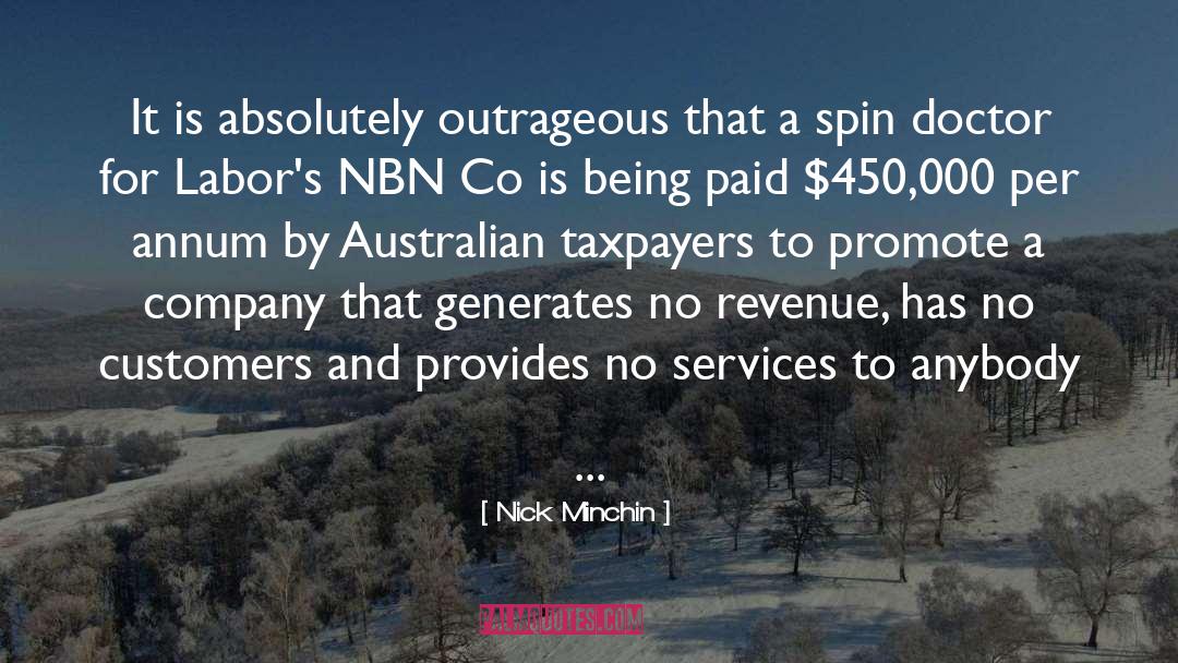 Verdasco Australian quotes by Nick Minchin