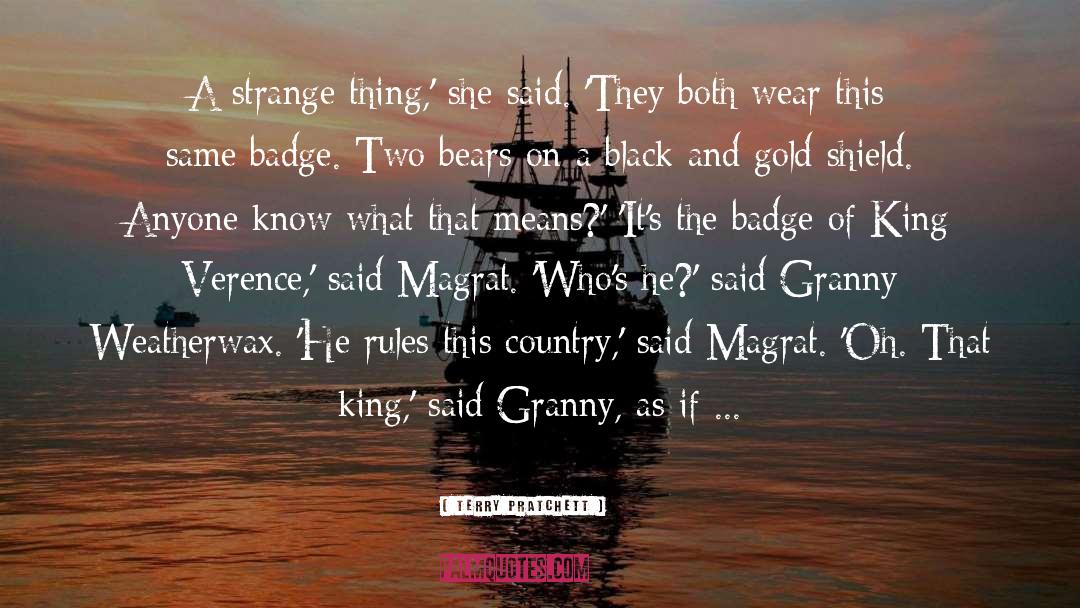 Verence quotes by Terry Pratchett