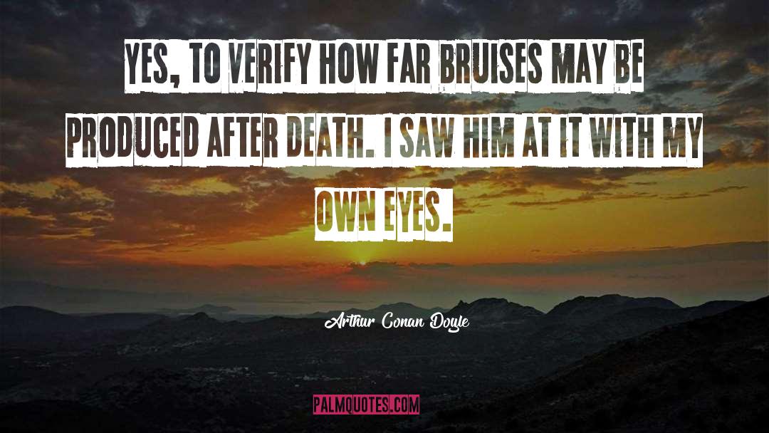 Verify quotes by Arthur Conan Doyle