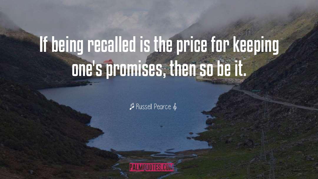 Verity Price quotes by Russell Pearce