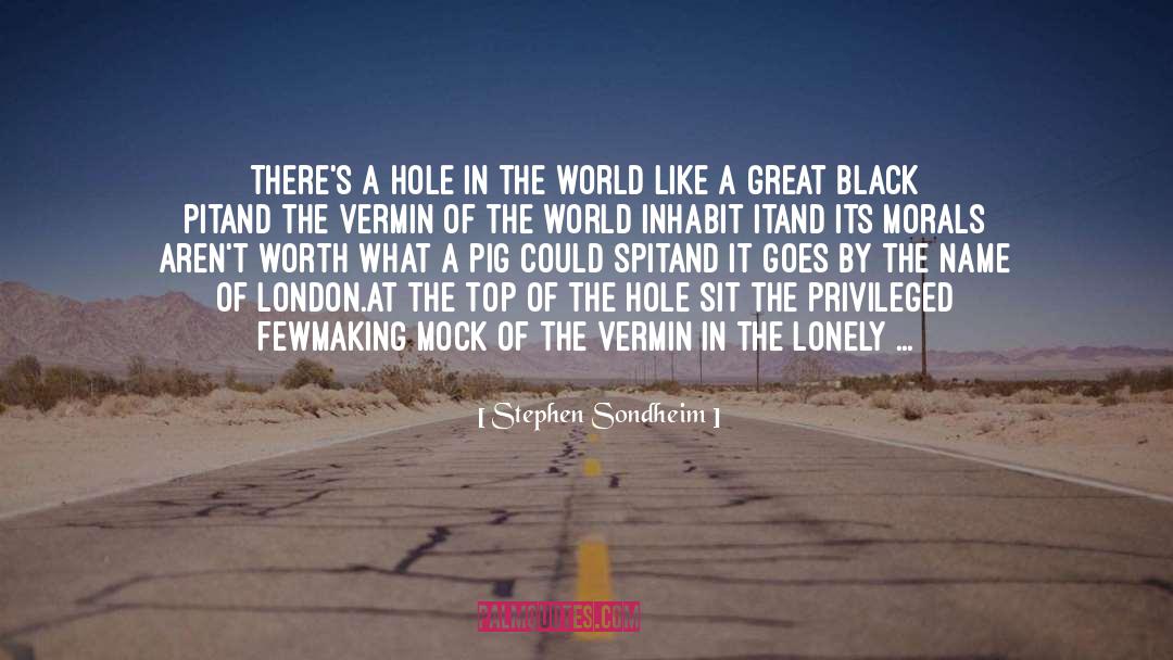 Vermin quotes by Stephen Sondheim