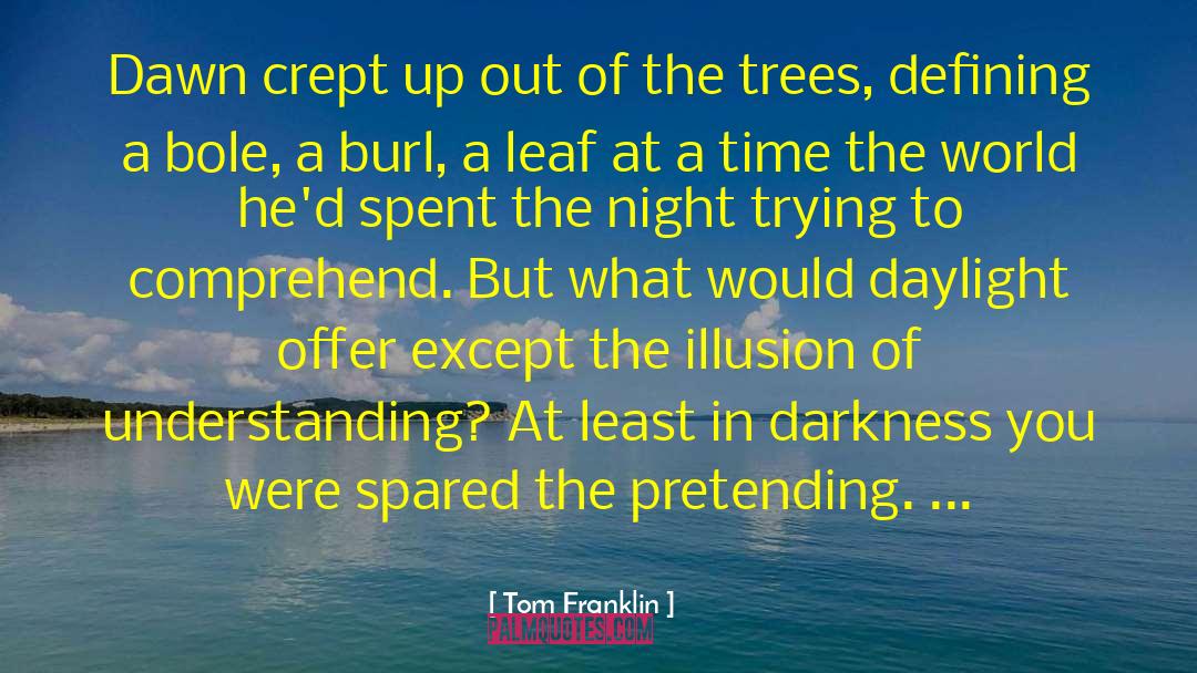 Vermont Trees quotes by Tom Franklin