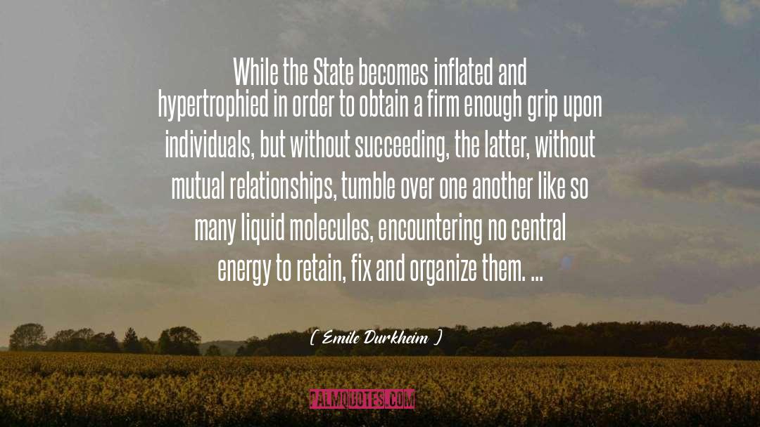 Vermonts State quotes by Emile Durkheim