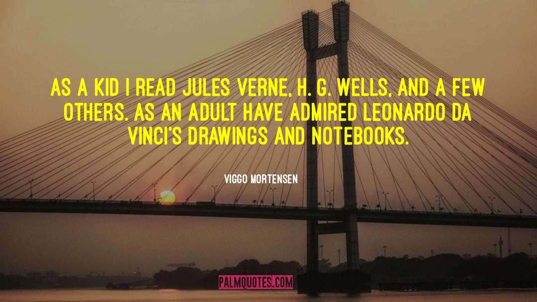 Verne quotes by Viggo Mortensen