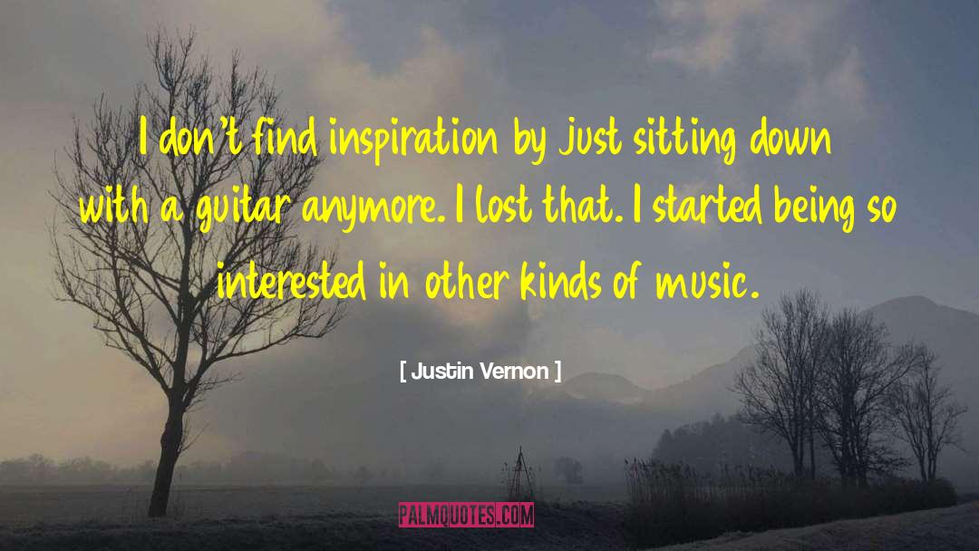 Vernon quotes by Justin Vernon
