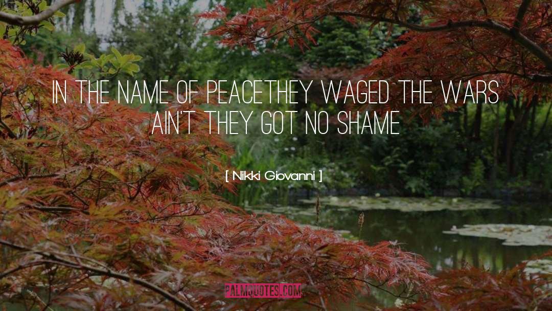 Versailles Peace quotes by Nikki Giovanni