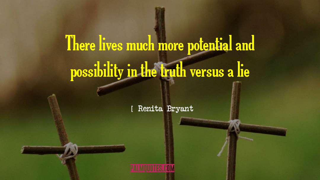 Versus quotes by Renita Bryant