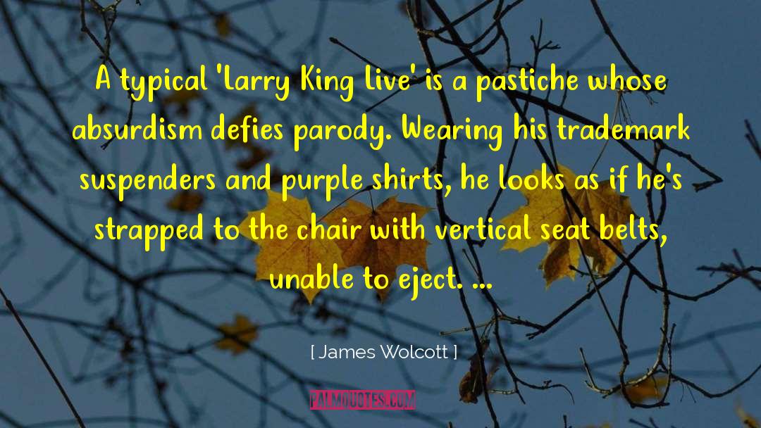 Vertical quotes by James Wolcott