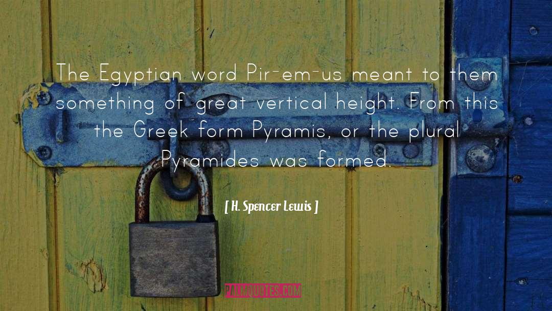 Vertical quotes by H. Spencer Lewis