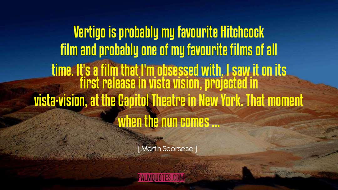Vertigo quotes by Martin Scorsese