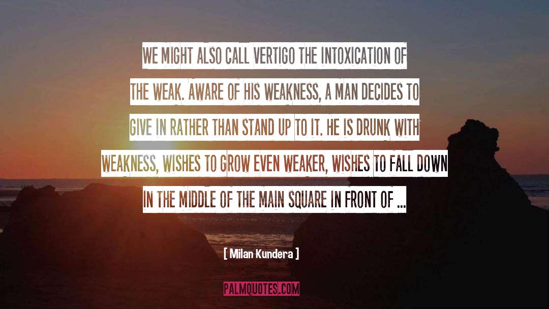 Vertigo quotes by Milan Kundera
