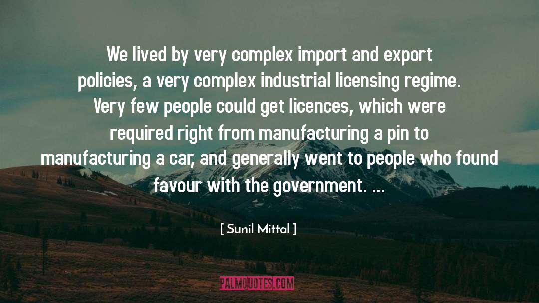 Verver Export quotes by Sunil Mittal