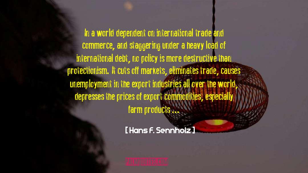 Verver Export quotes by Hans F. Sennholz