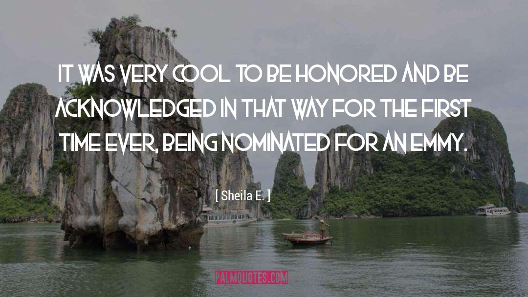 Very Cool quotes by Sheila E.