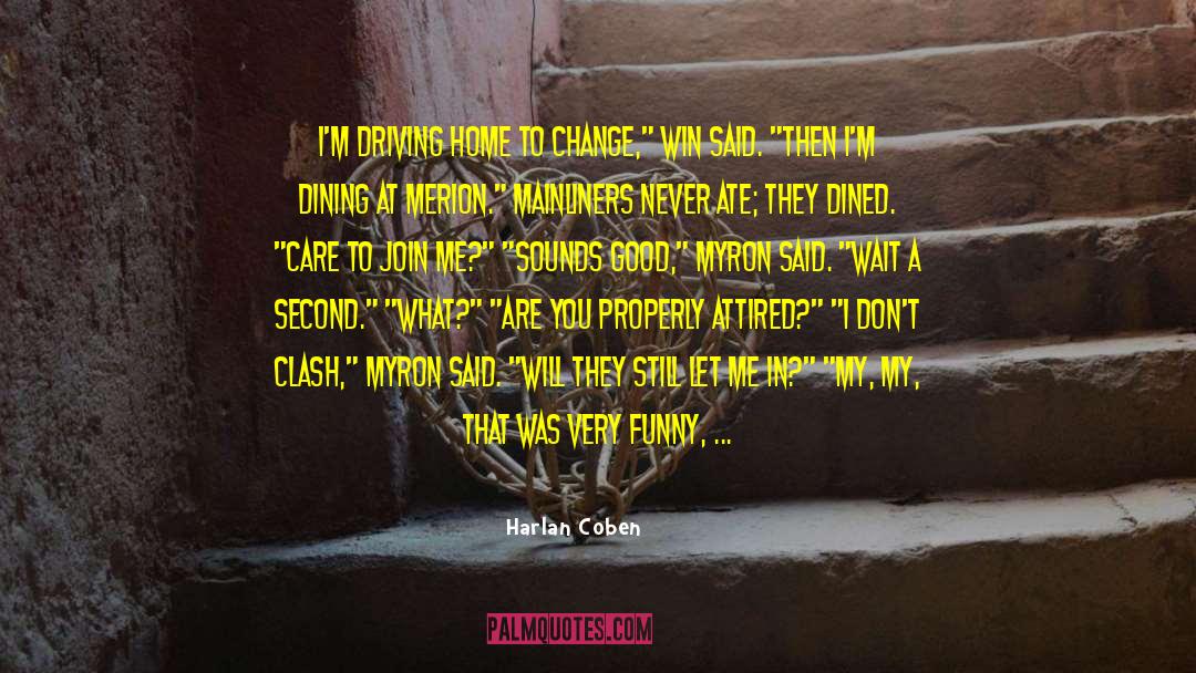Very Funny quotes by Harlan Coben
