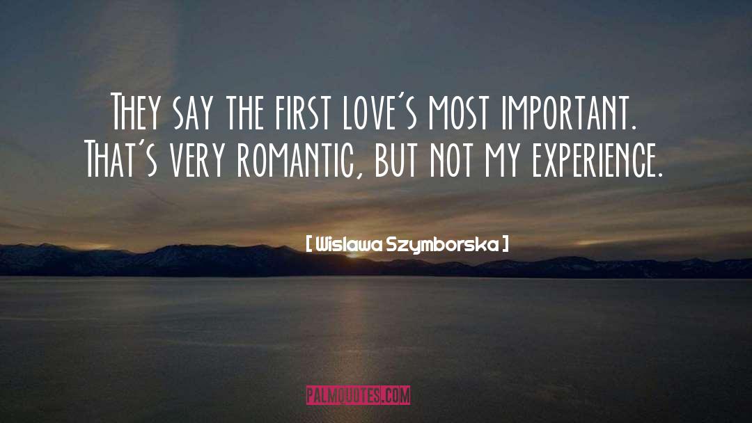 Very Romantic quotes by Wislawa Szymborska