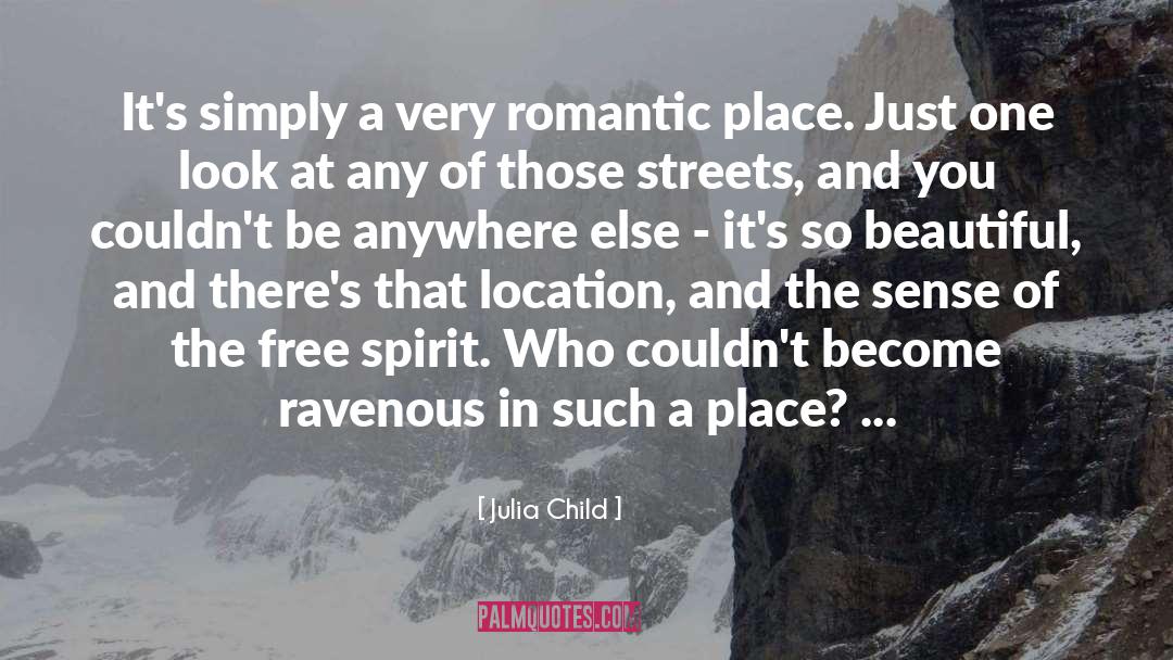 Very Romantic quotes by Julia Child
