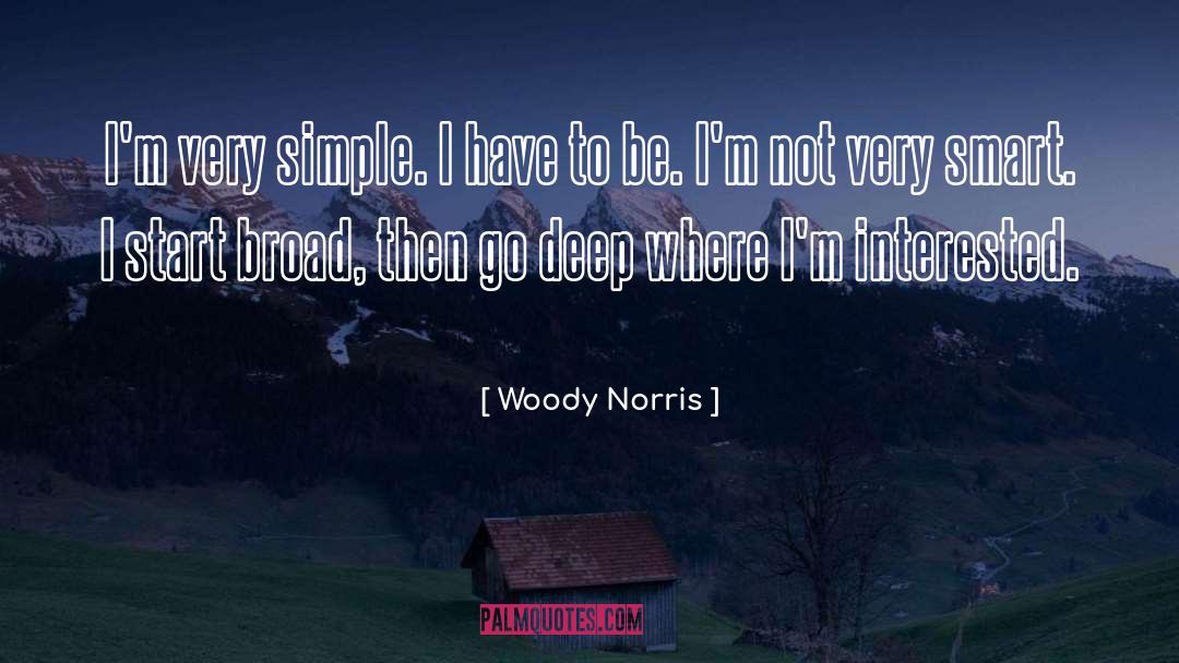 Very Smart quotes by Woody Norris