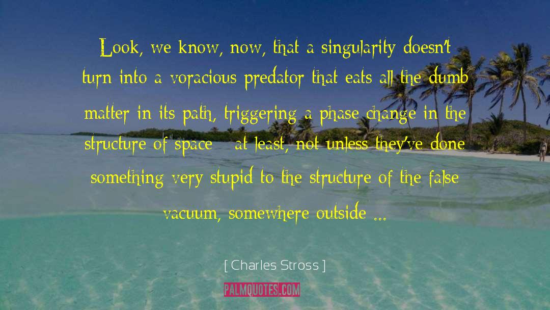 Very Stupid quotes by Charles Stross