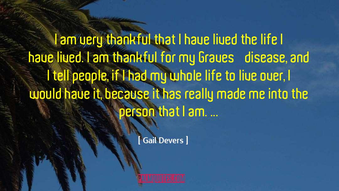 Very Thankful quotes by Gail Devers