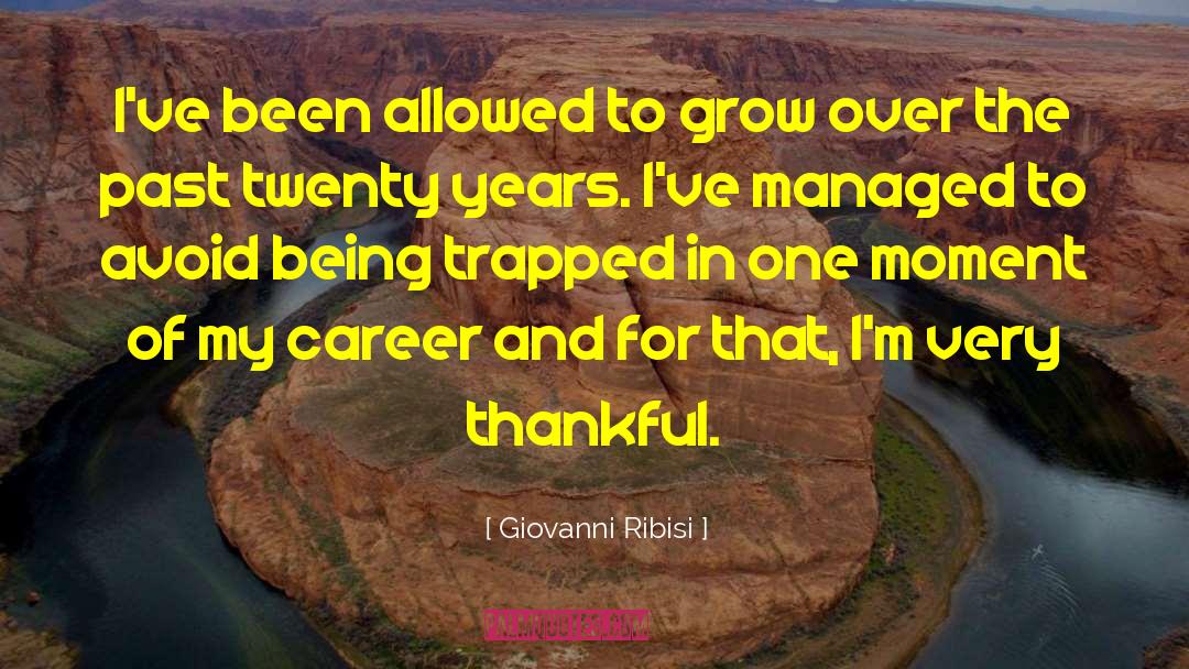 Very Thankful quotes by Giovanni Ribisi