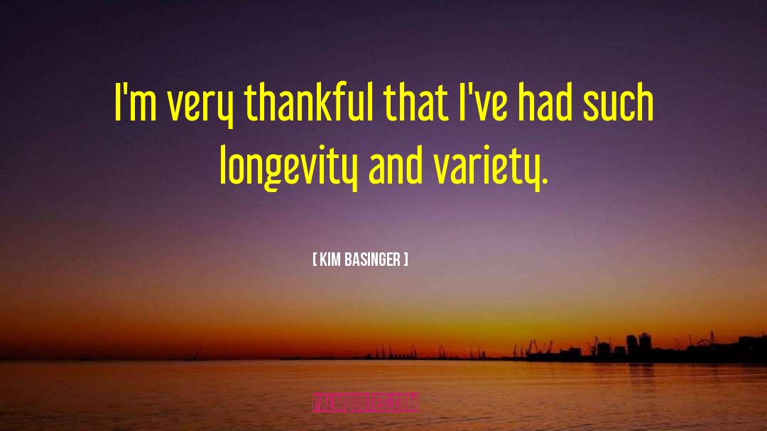 Very Thankful quotes by Kim Basinger