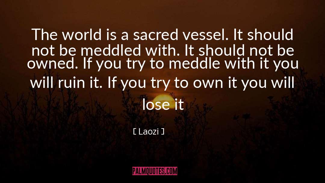 Vessel quotes by Laozi