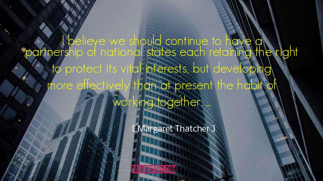 Vested Interests quotes by Margaret Thatcher