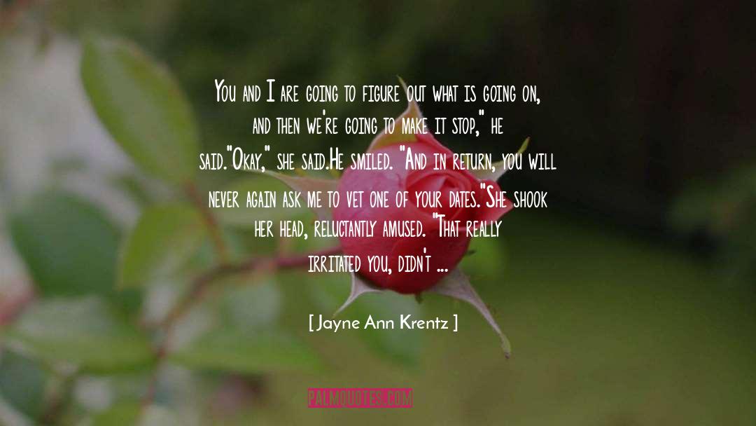 Vet quotes by Jayne Ann Krentz