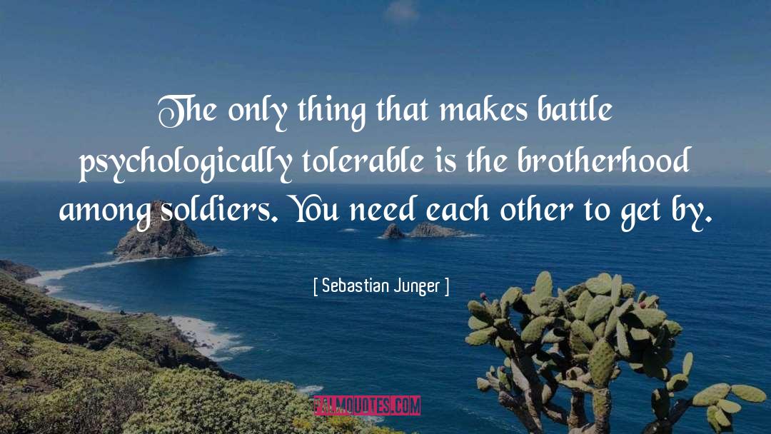 Veterans Day Poems quotes by Sebastian Junger