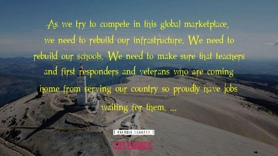 Veterans quotes by Valerie Jarrett