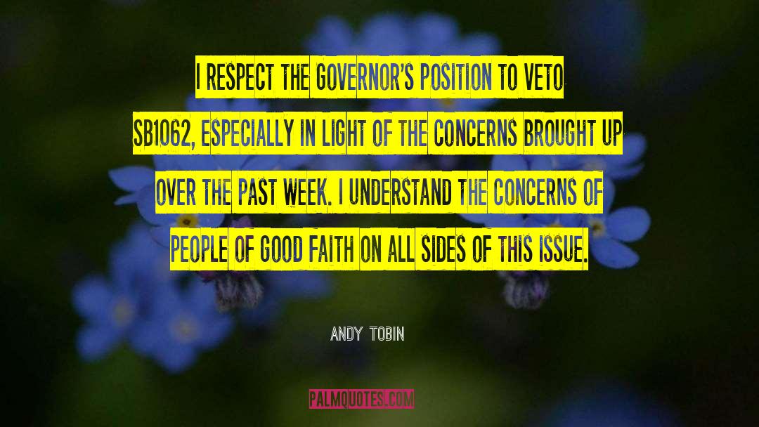 Veto quotes by Andy Tobin