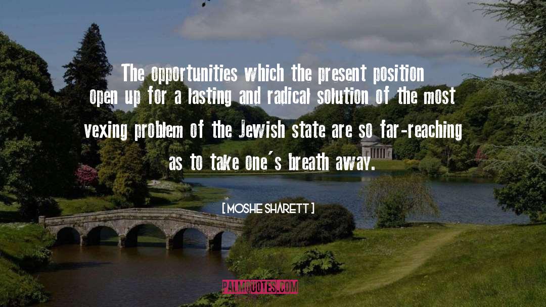 Vexing quotes by Moshe Sharett