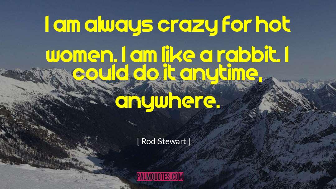 Vgel Rabbits quotes by Rod Stewart