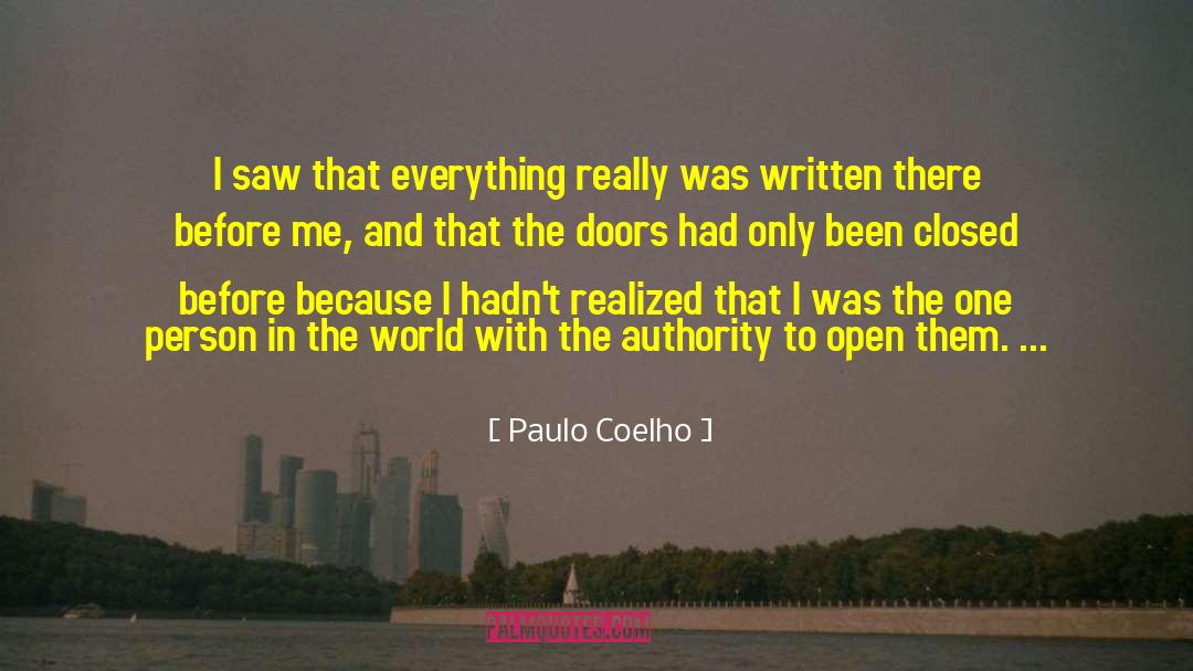 Vi Water And Power Authority quotes by Paulo Coelho