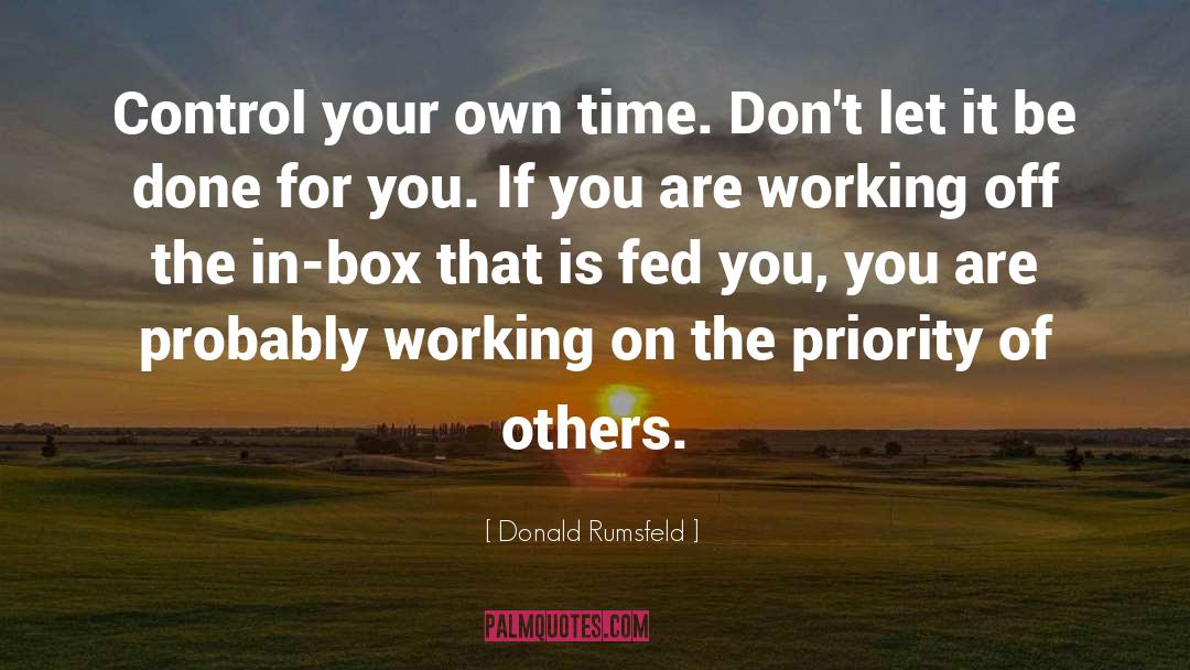 Viaticum Box quotes by Donald Rumsfeld