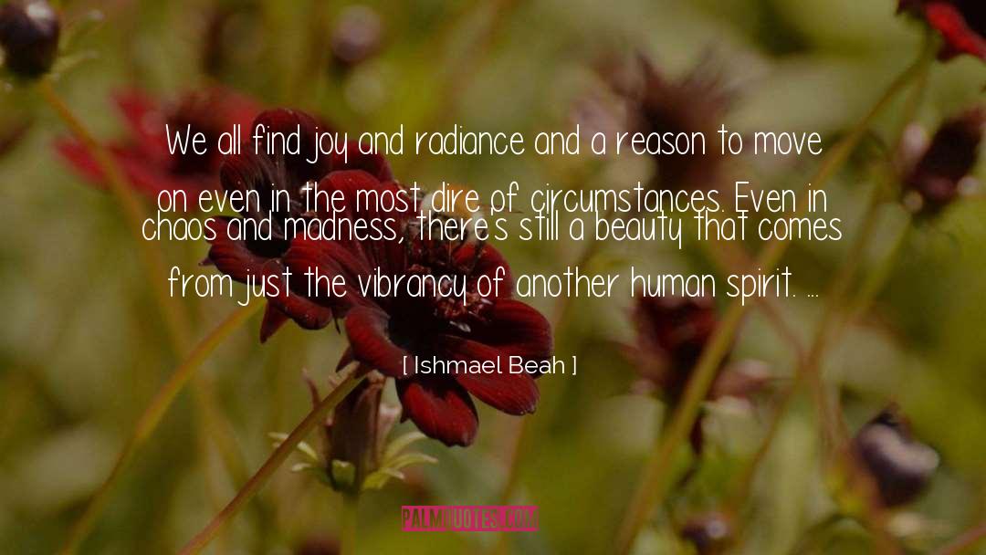 Vibrancy quotes by Ishmael Beah