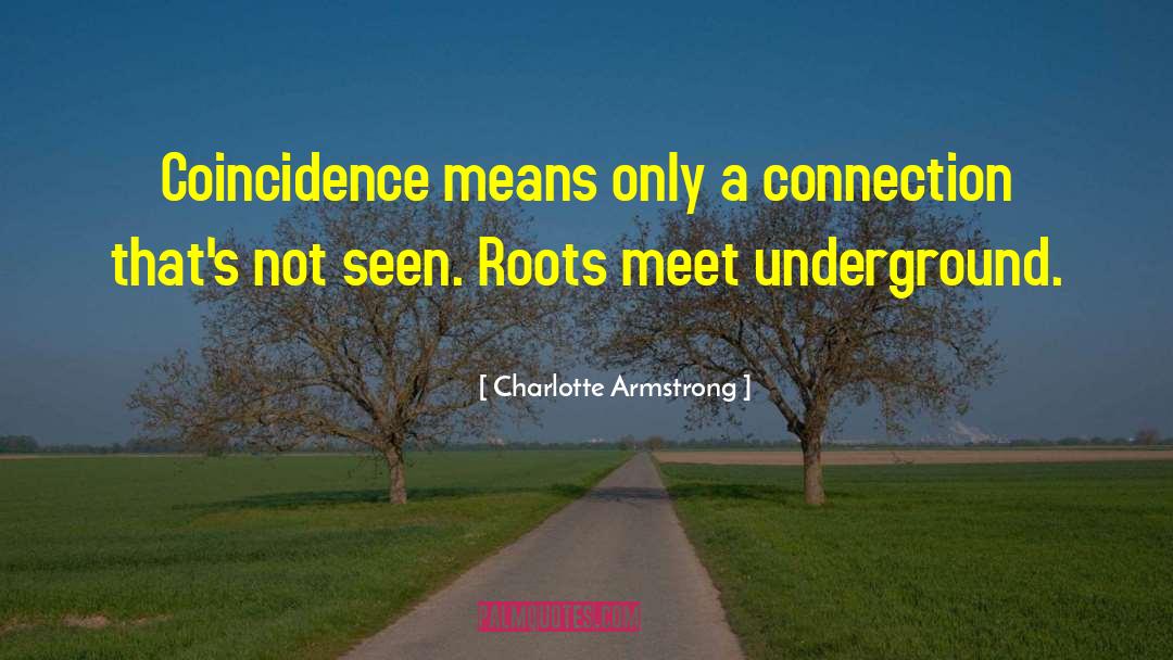 Vibrational Connection quotes by Charlotte Armstrong